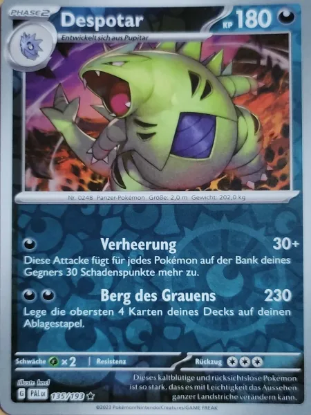 Despotar 135/193 - Reverse Holo